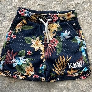 Kith floral baby shorts size 0-3 months unisex gently used